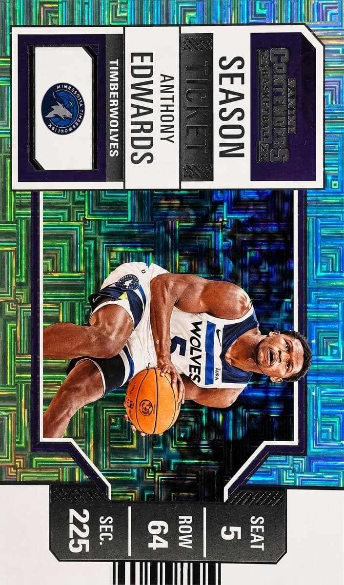 Anthony Edwards 2023 panini Panini Contenders