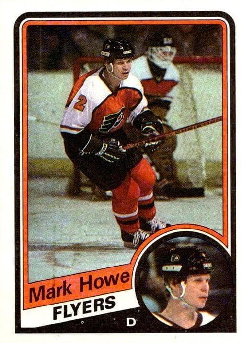 Mark Howe 1984 topps Topps