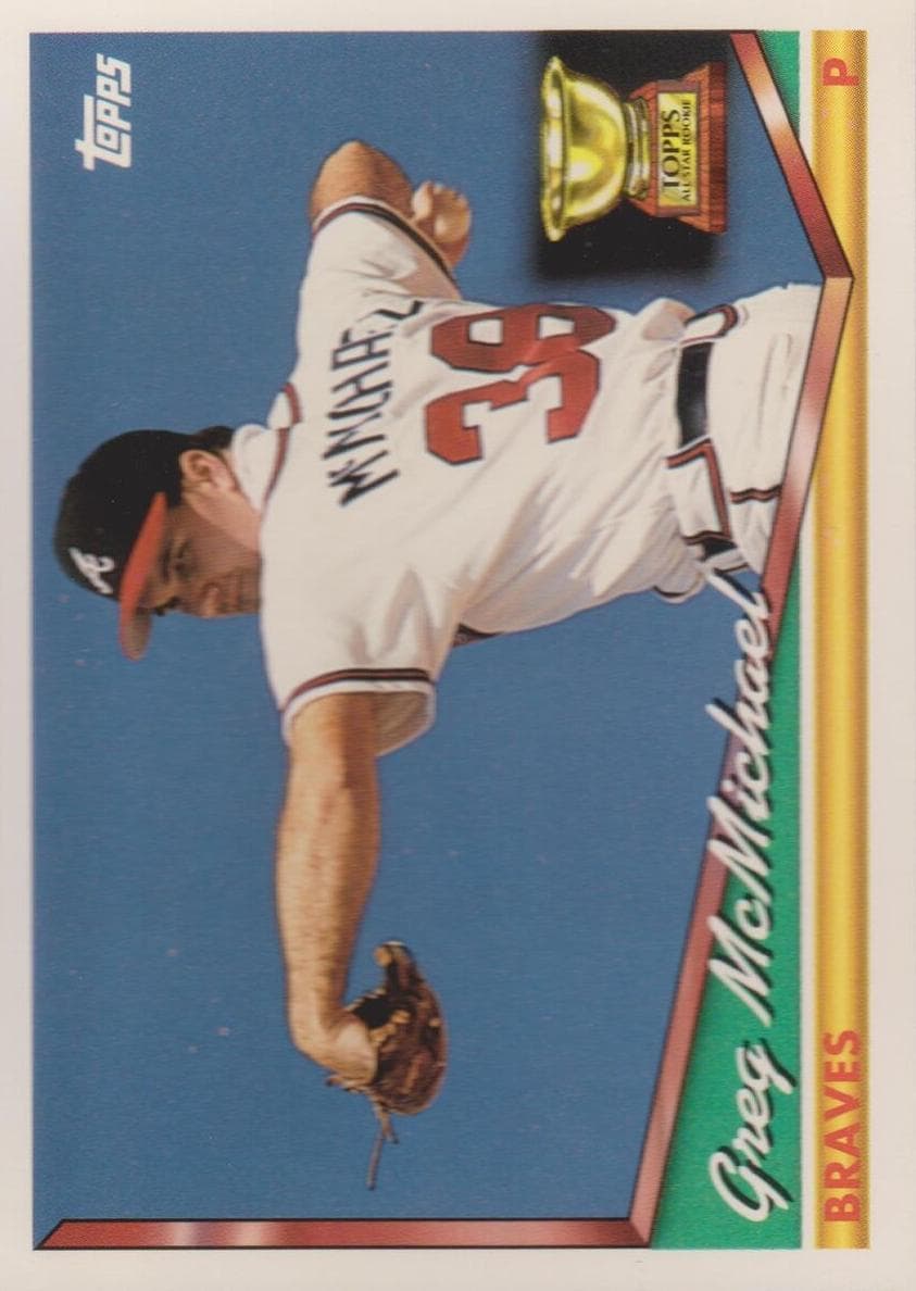 Greg McMichael 1994 topps Topps