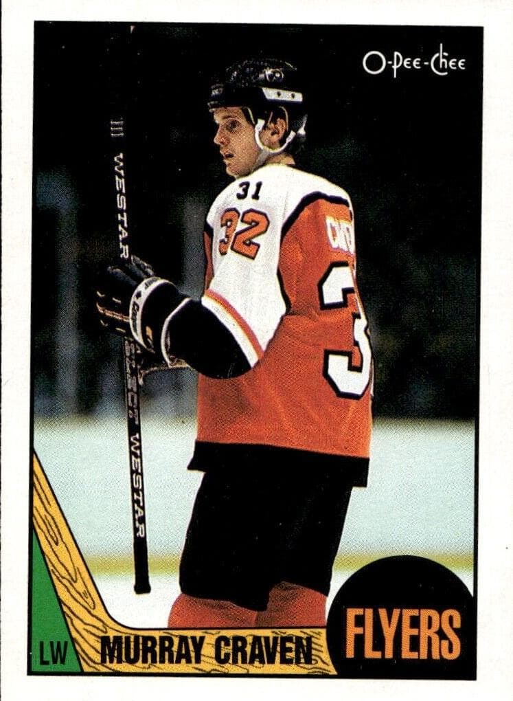 Murray Craven 1987 topps O-Pee-Chee