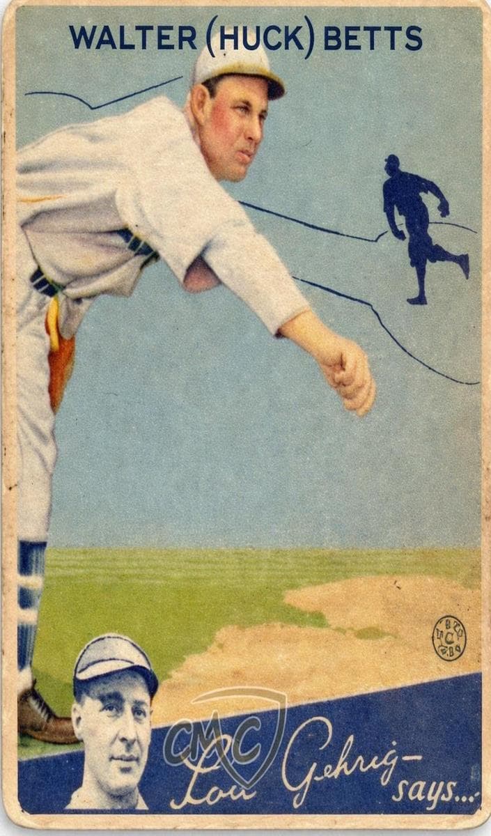 Huck Betts 1934 unknown