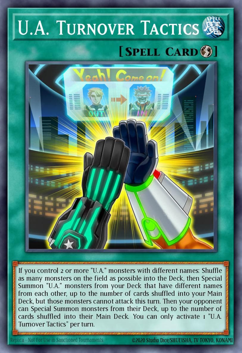 U.A. Turnover Tactics 2015 Yu-Gi-Oh! Secrets of Eternity