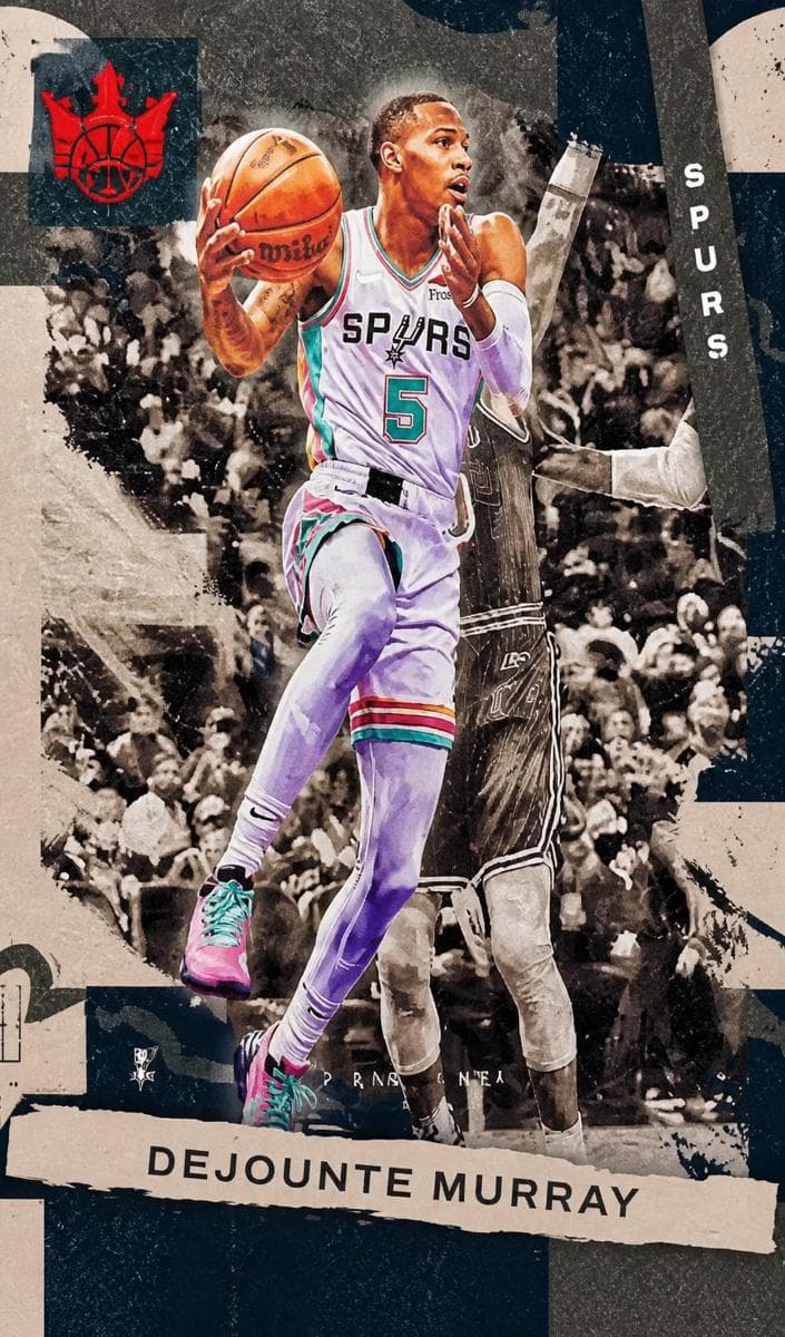 Dejounte Murray 2021 panini Panini Court Kings