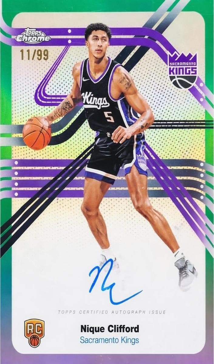 Nique Clifford 2025 topps Topps Chrome