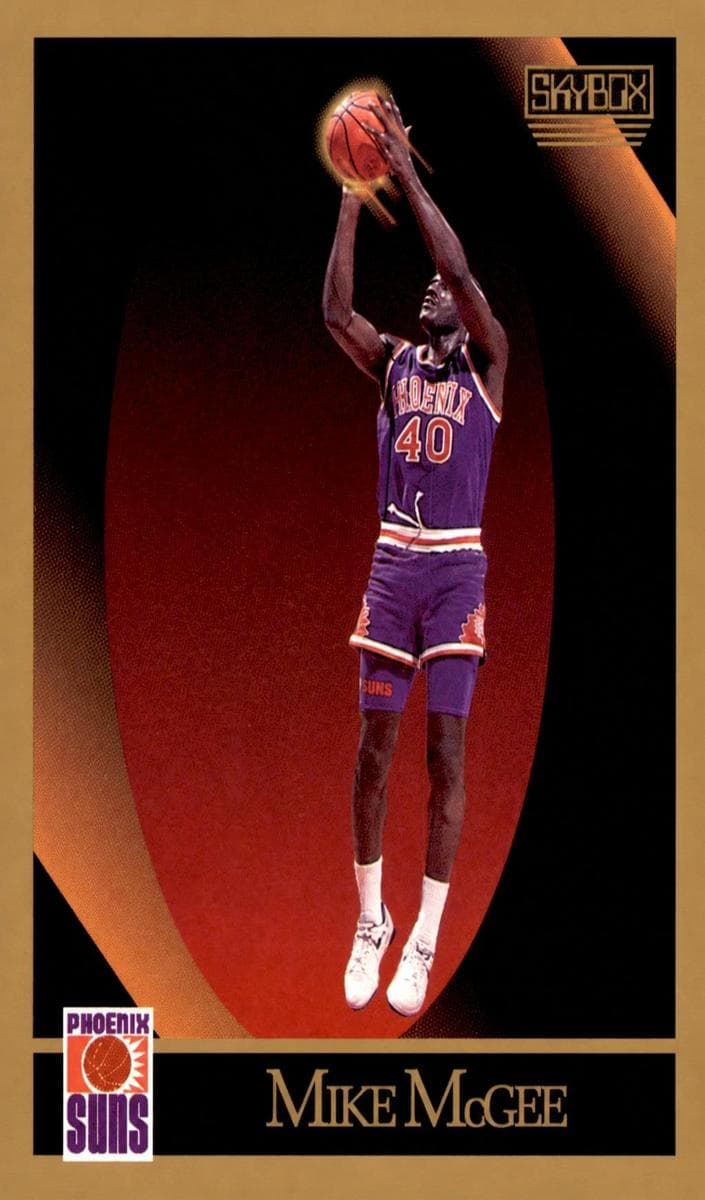 Mike McGee 1990 fleer