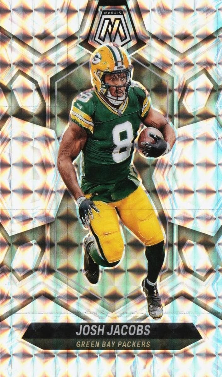 Josh Jacobs 2024 panini Panini Mosaic