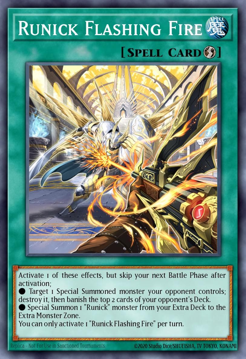 Runick Flashing Fire #TAMA-EN030