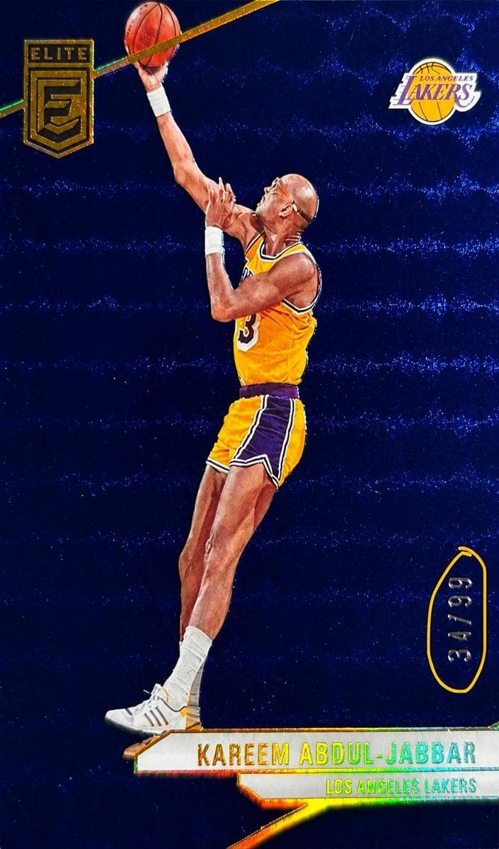 Kareem Abdul-Jabbar 2023 panini Donruss Elite