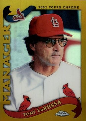 Tony LaRussa trading card