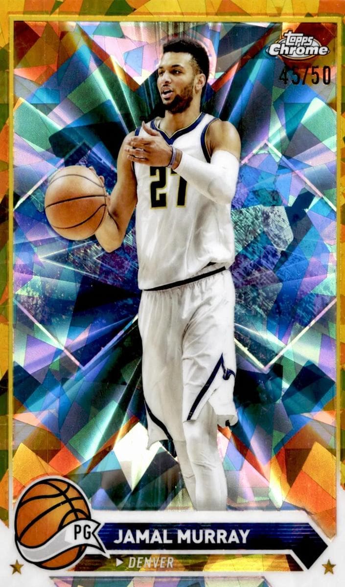 Jamal Murray 2023 topps Topps Chrome Sapphire Edition