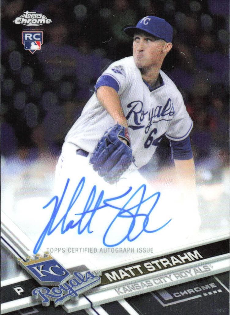 Matt Strahm 2017 topps Topps Chrome