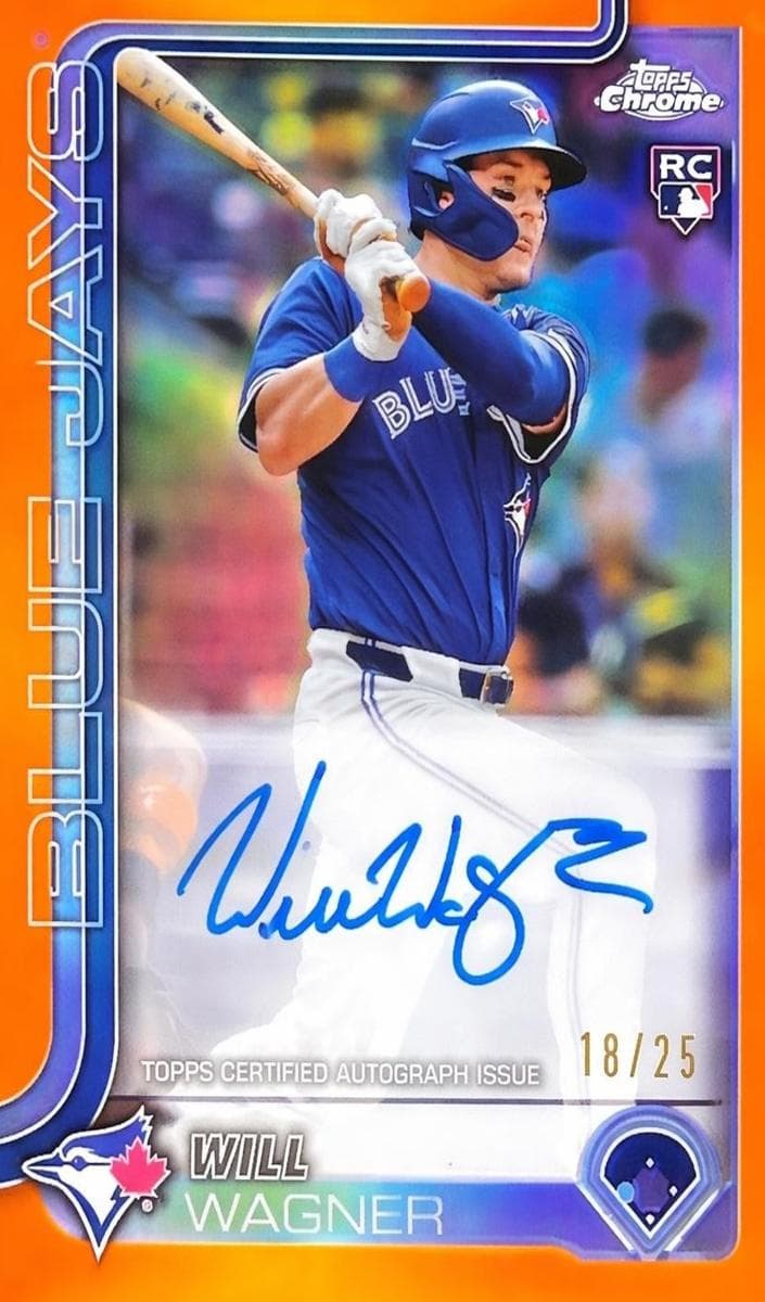 Will Wagner 2025 topps Topps Chrome Update