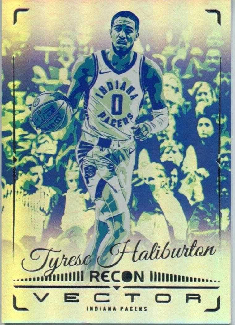 Tyrese Haliburton 2023 panini Panini Recon
