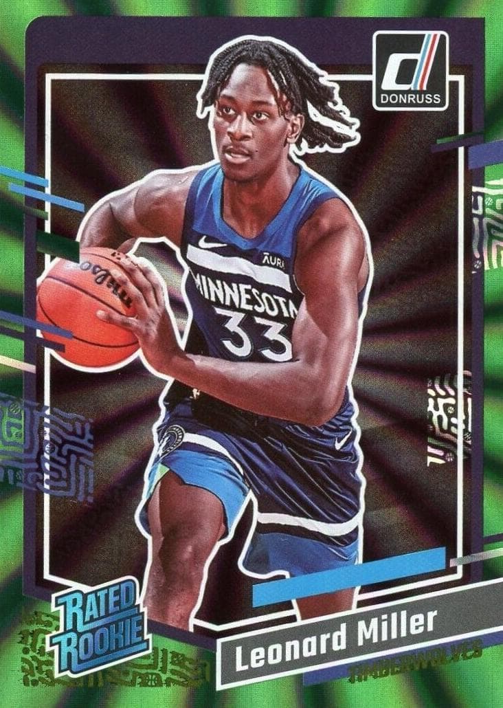 Leonard Miller 2023 panini Donruss
