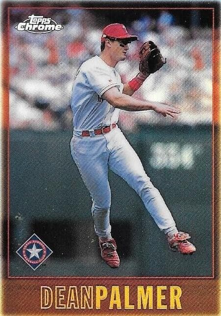 Dean Palmer 1997 topps Topps Chrome