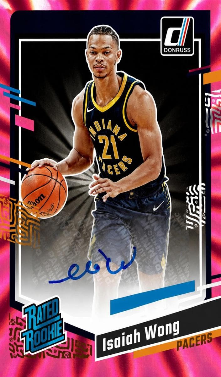 Isaiah Wong 2023 panini Donruss