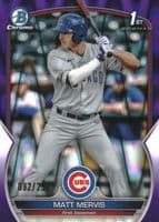Matt Mervis 2023 bowman Bowman
