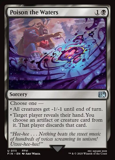 Poison the Waters 2025 Magic: The Gathering Final Fantasy