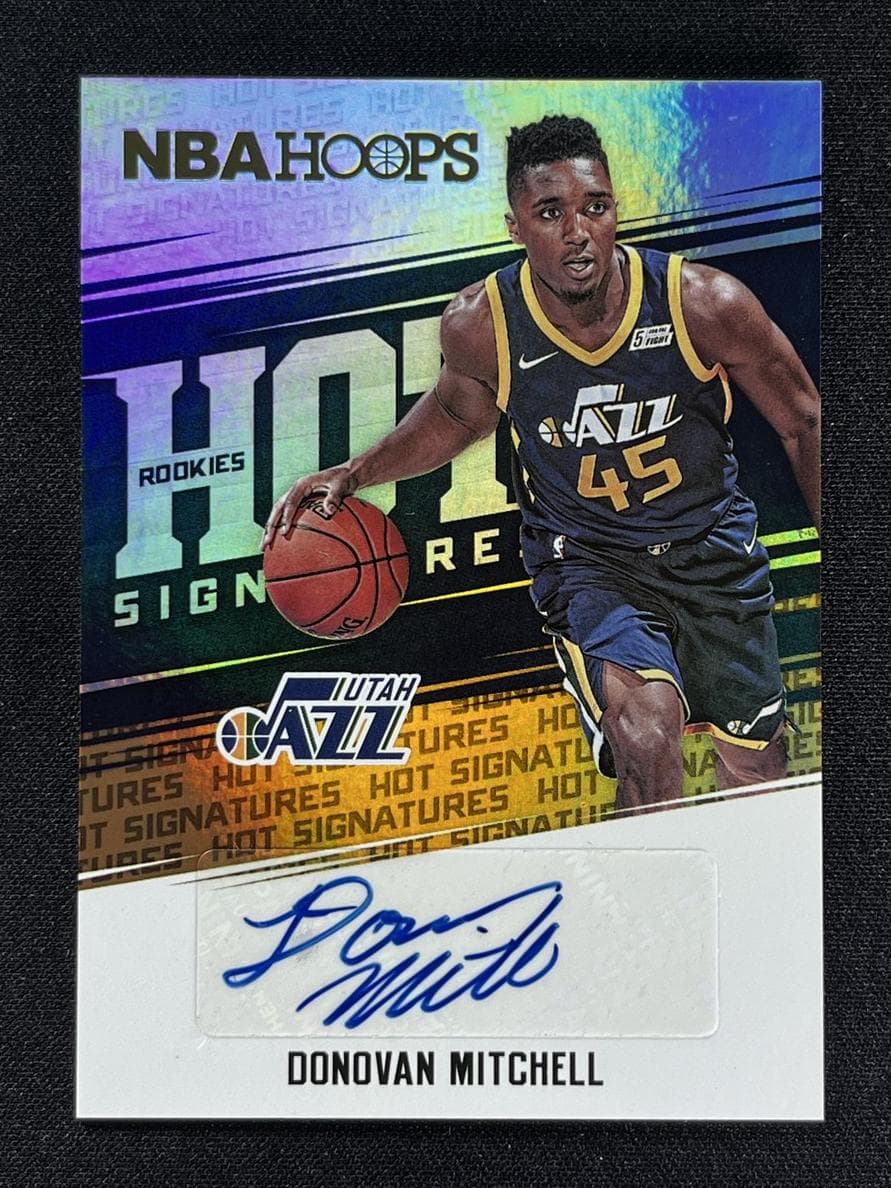 Donovan Mitchell 2017 panini Hoops