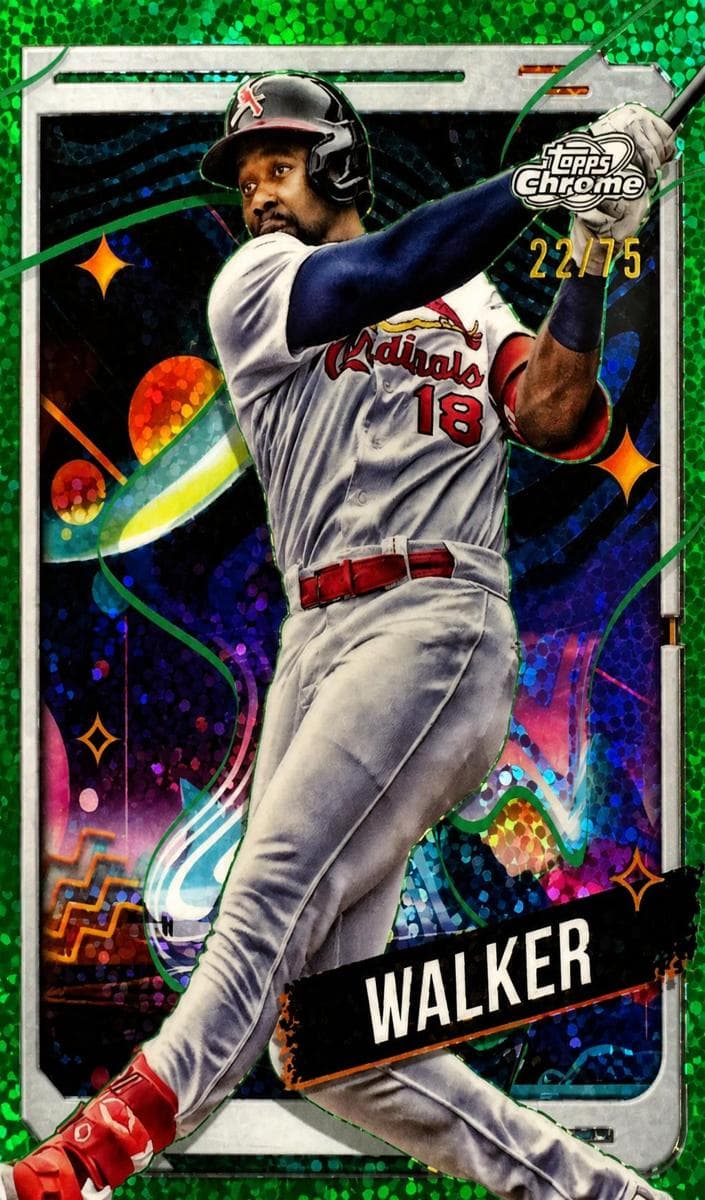 Jordan Walker 2024 topps Topps Cosmic Chrome