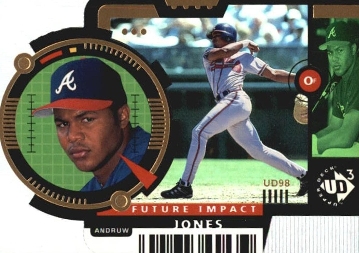 Andruw Jones 1998 upper-deck Upper Deck UD3