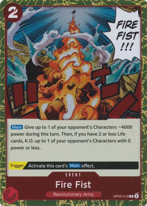 Fire Fist #OP05-019
