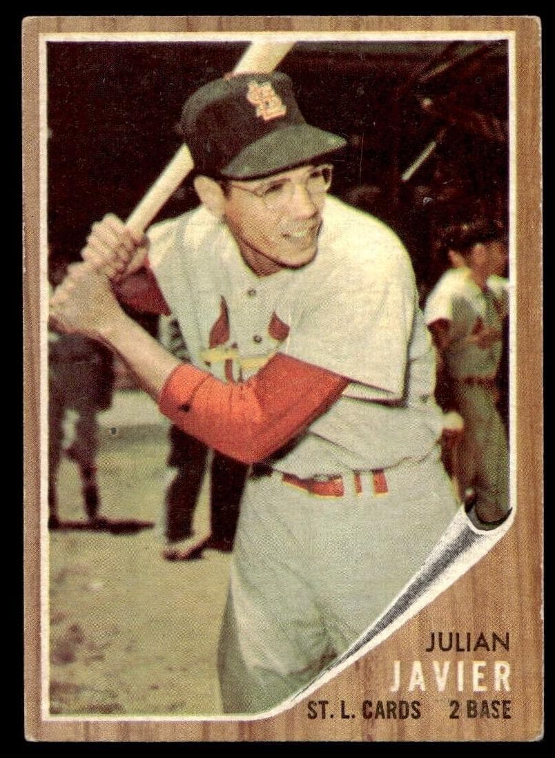 Julian Javier 1962 topps Topps