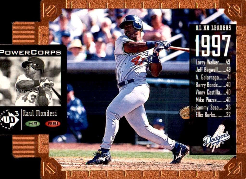 Raul Mondesi 1998 upper-deck Upper Deck UD3