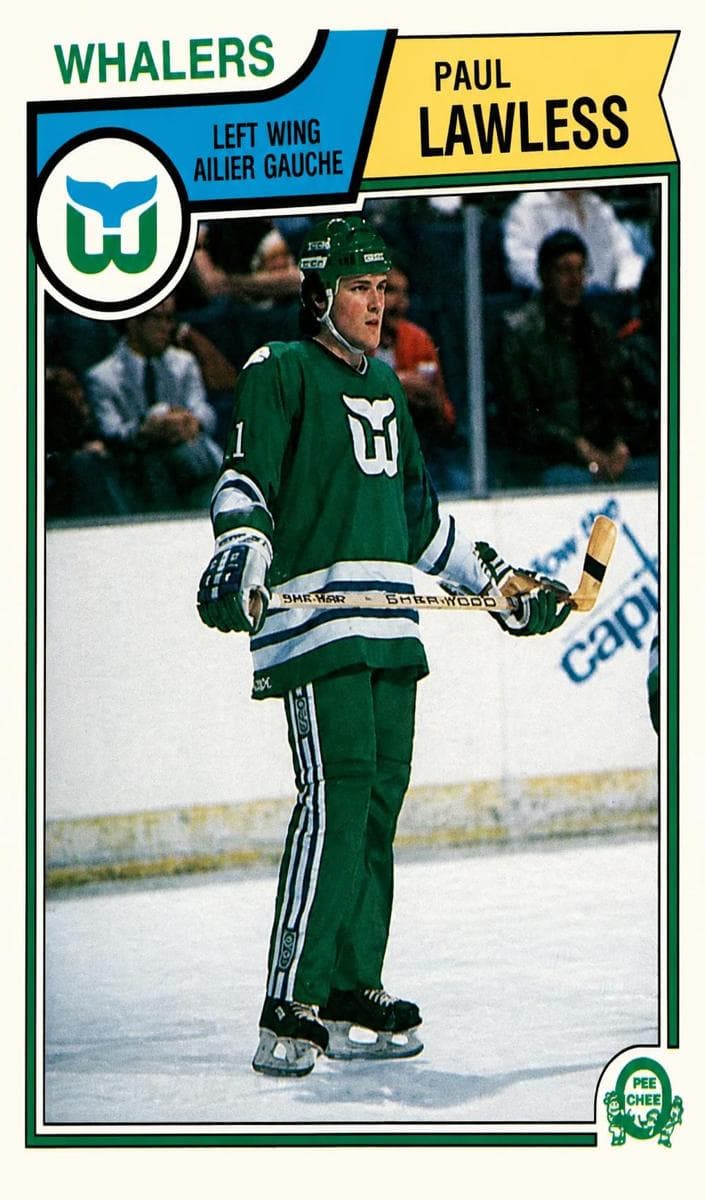 Paul Lawless trading card