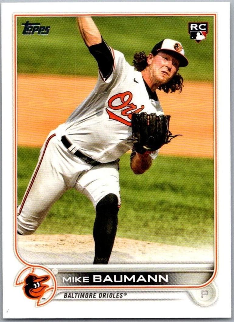 Mike Baumann trading card