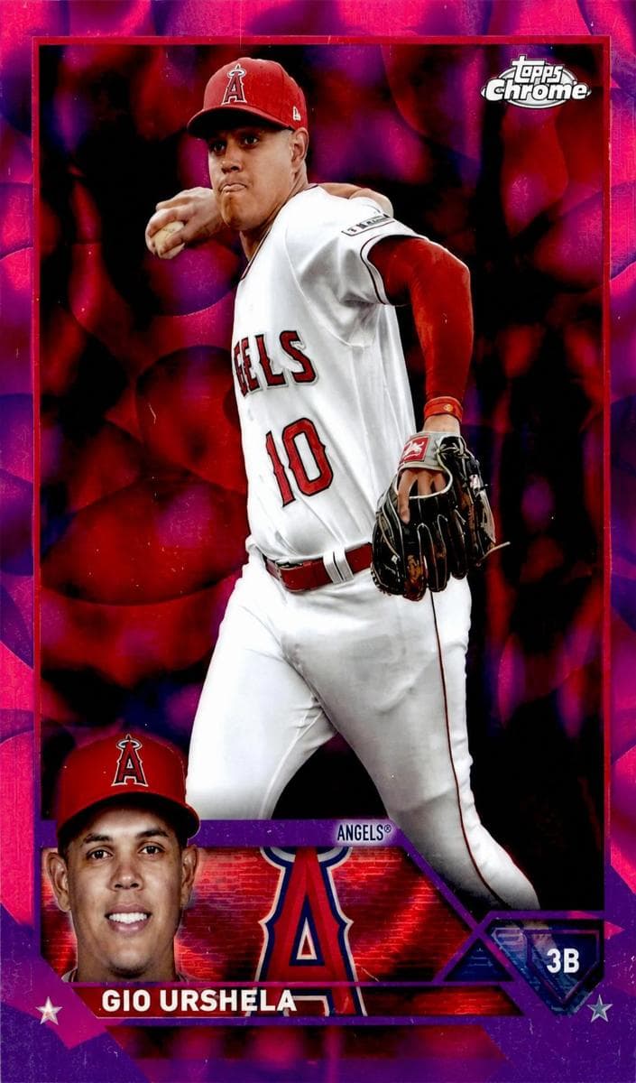 Gio Urshela 2023 topps Topps Chrome Update