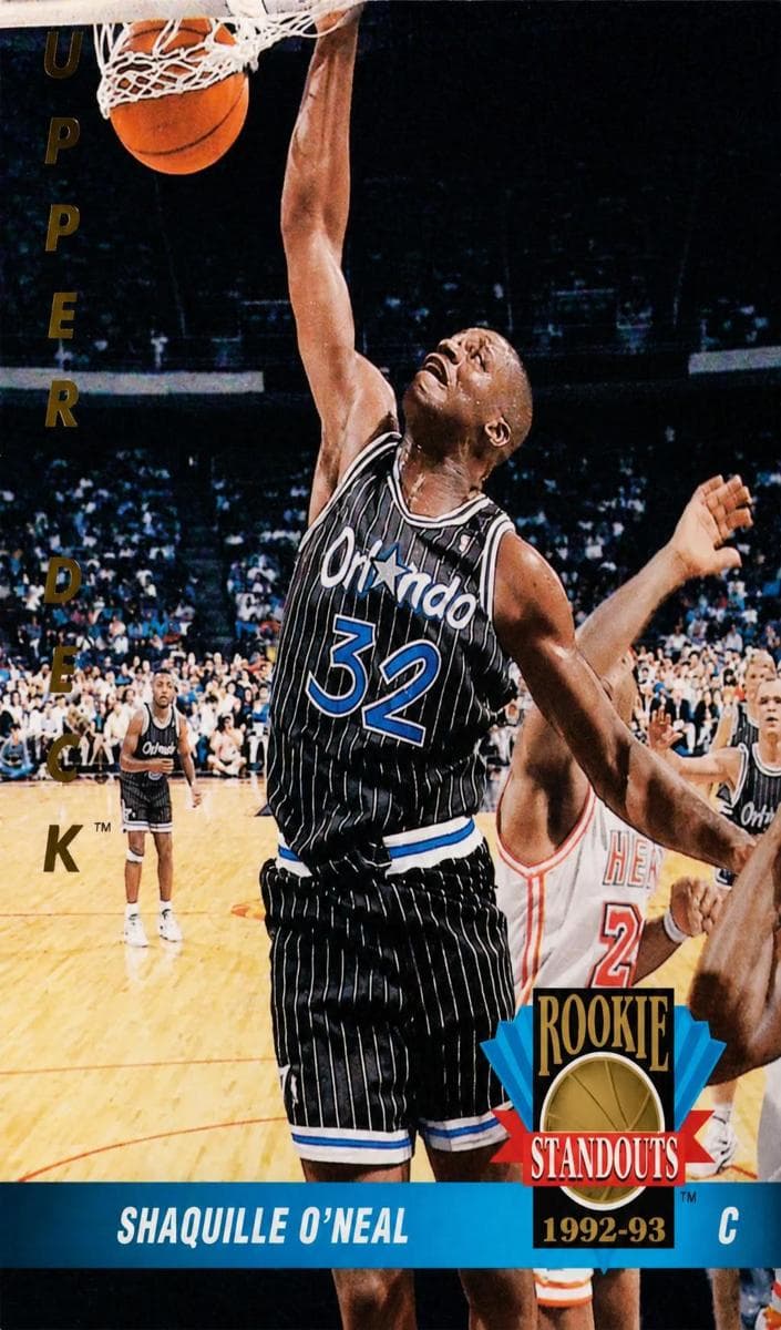 Shaquille O'Neal 1992 upper-deck