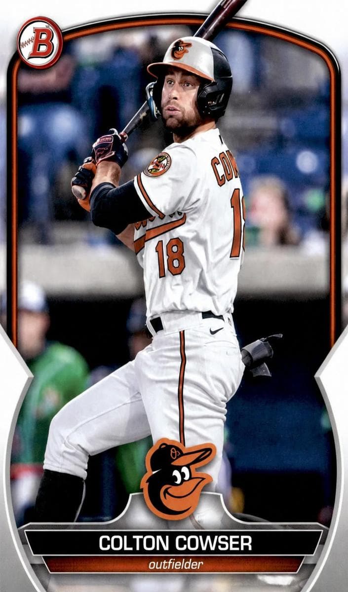 Colton Cowser 2023 bowman Bowman