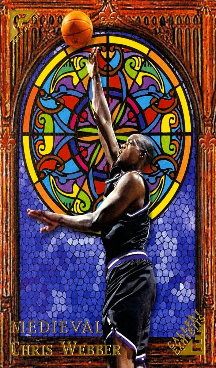 Chris Webber 1999 topps Topps Gallery