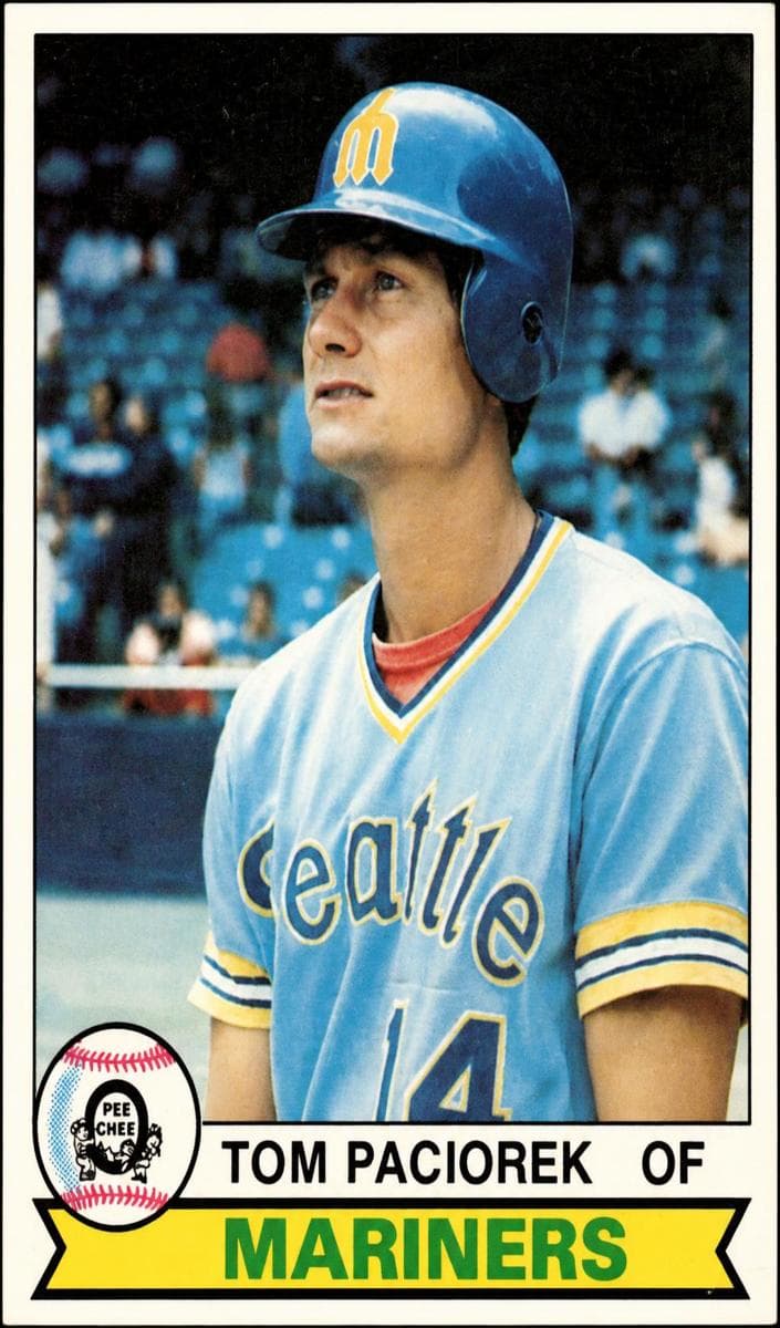 Tom Paciorek 1979 topps