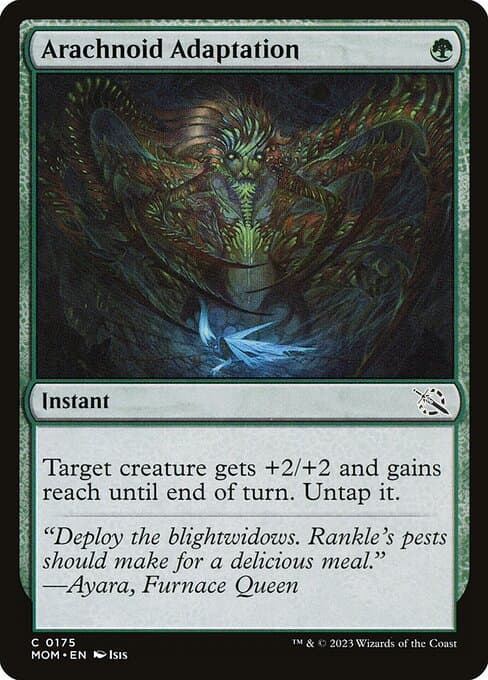Arachnoid Adaptation 2023 Magic: The Gathering March of the Machine