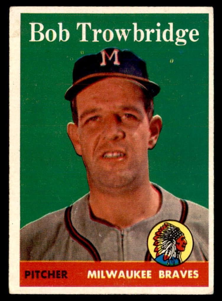 Bob Trowbridge 1958 topps Topps