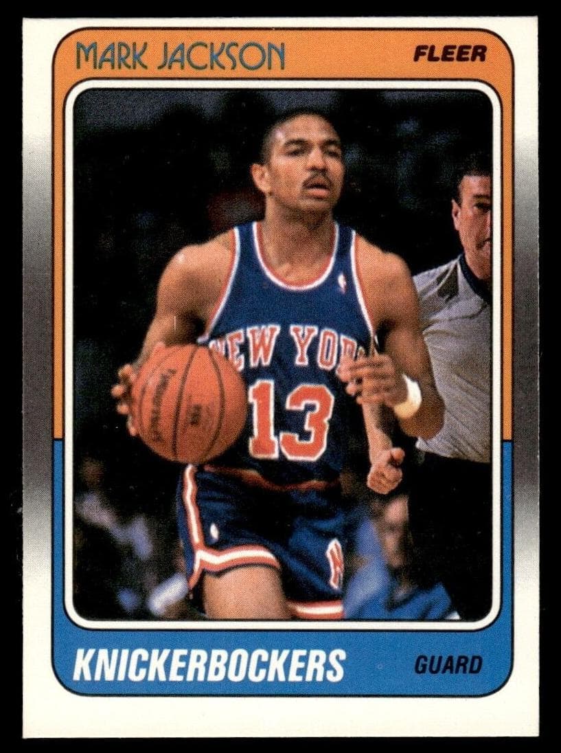 Mark Jackson trading card