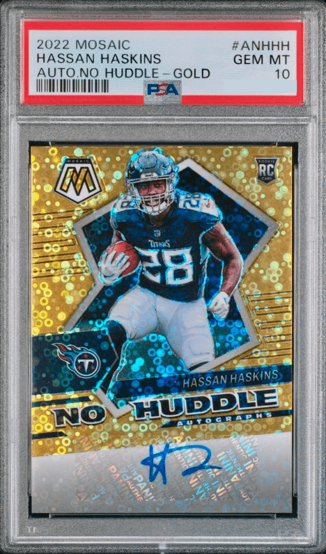 Hassan Haskins 2022 panini Panini Mosaic