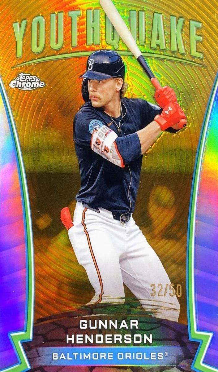 Gunnar Henderson 2024 topps Topps Chrome Update