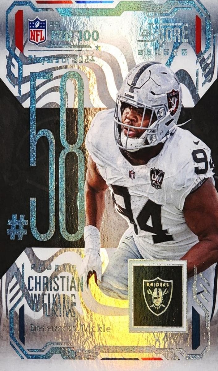 Christian Wilkins 2025 panini Score