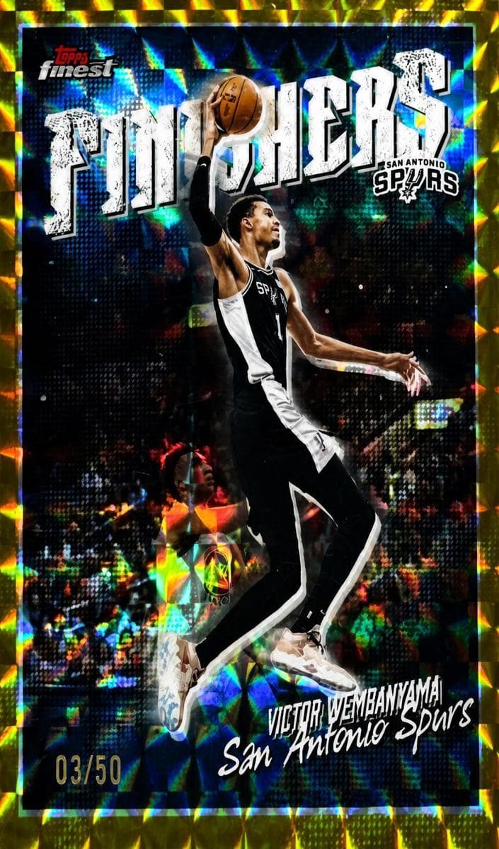 Victor Wembanyama 2025 topps Topps Finest
