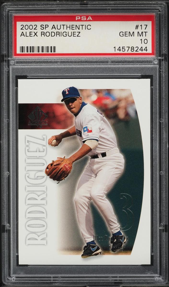 Alex Rodriguez 2002 unknown SP Authentic