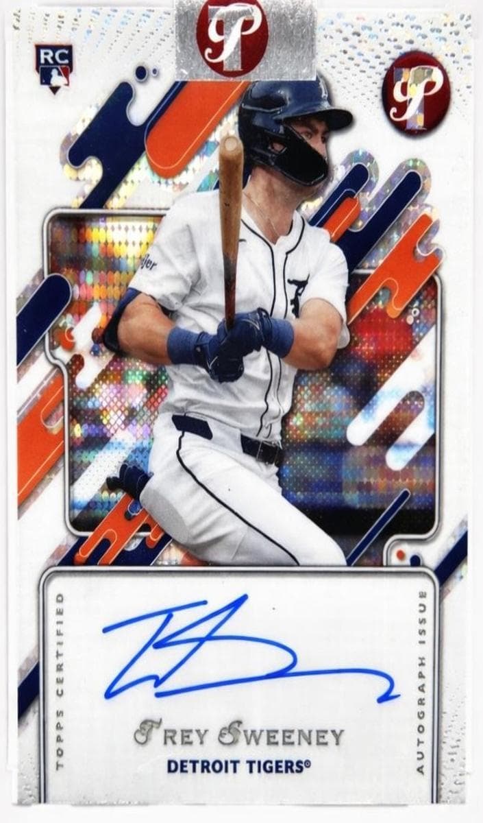 Trey Sweeney 2025 topps Topps Pristine