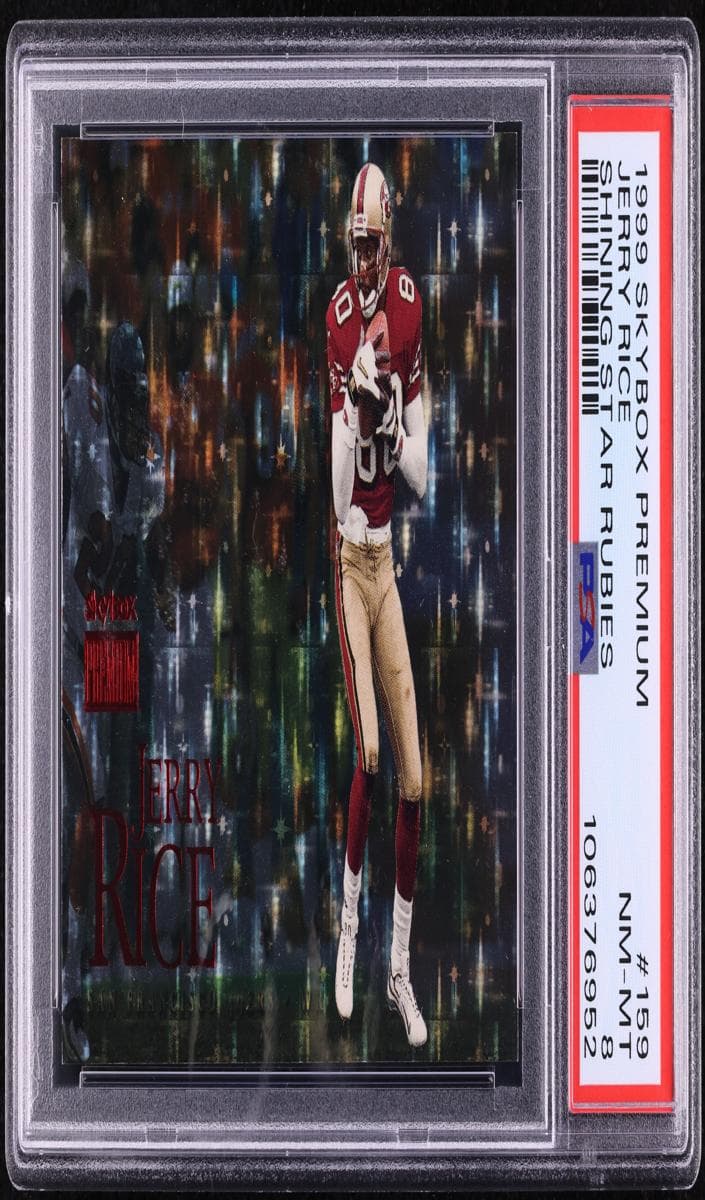Jerry Rice 1999 fleer SkyBox Premium
