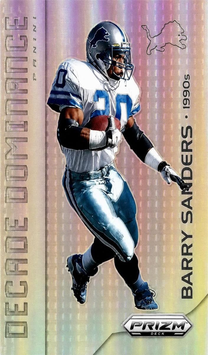 Barry Sanders 2024 panini Panini Prizm Deca