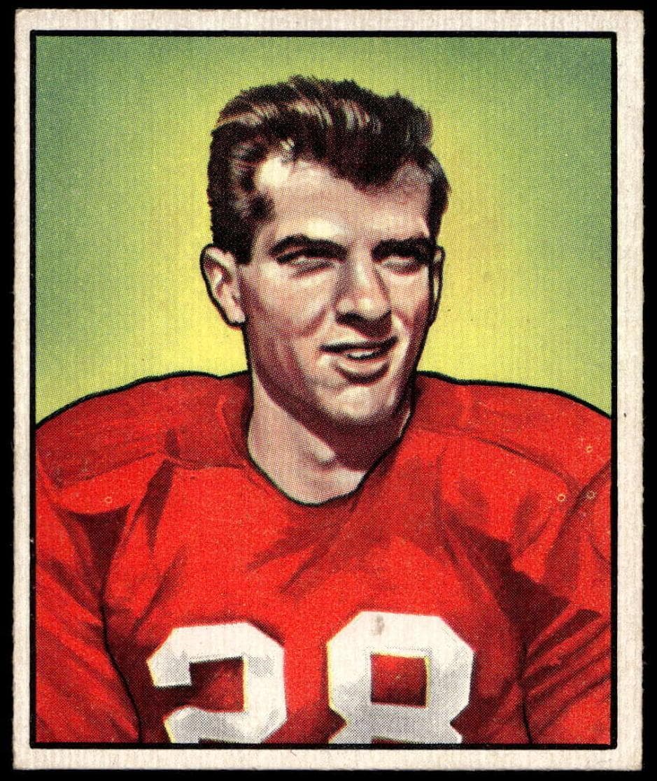 Frank Tripucka 1950 bowman Bowman