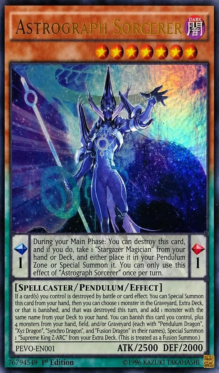 Astrograph Sorcerer #PEVO-EN001
