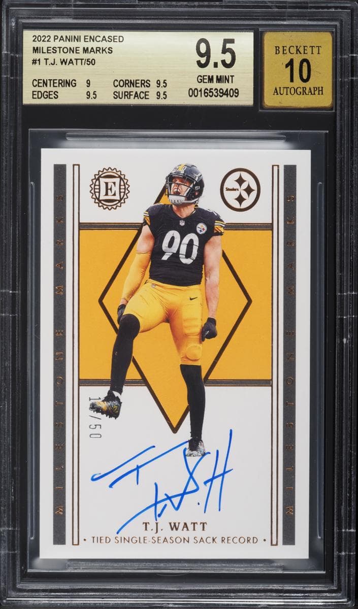 T.J. Watt 2022 panini