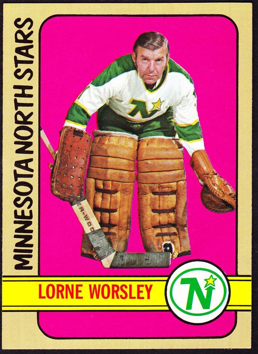 Lorne Worsley 1972 topps Topps